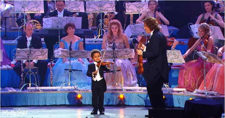The little violin prodigy unleashes the “Fairy Dance”